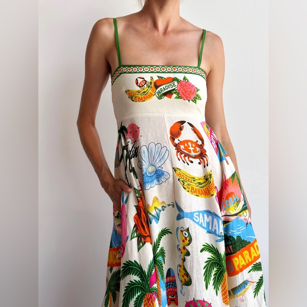 π¦π Paradise Inn Sundress ππ¦ - Picture 4 of 12